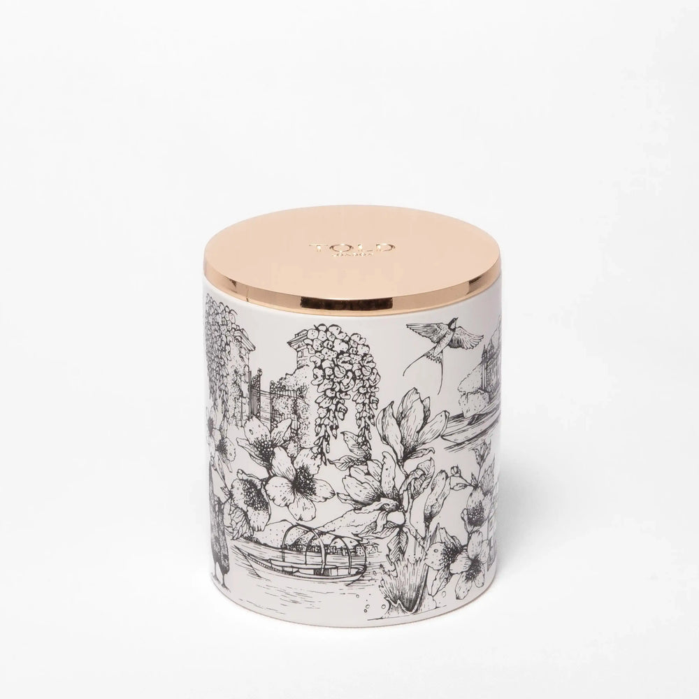 Dancing Light, Lake Como Candle, 300g Told London