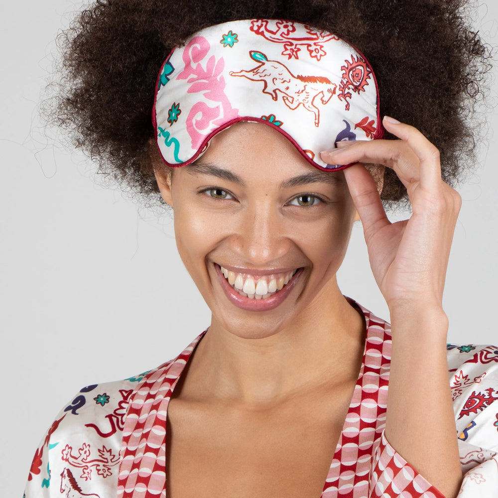 Danpatch Silk Eye Mask Jessica Russell Flint