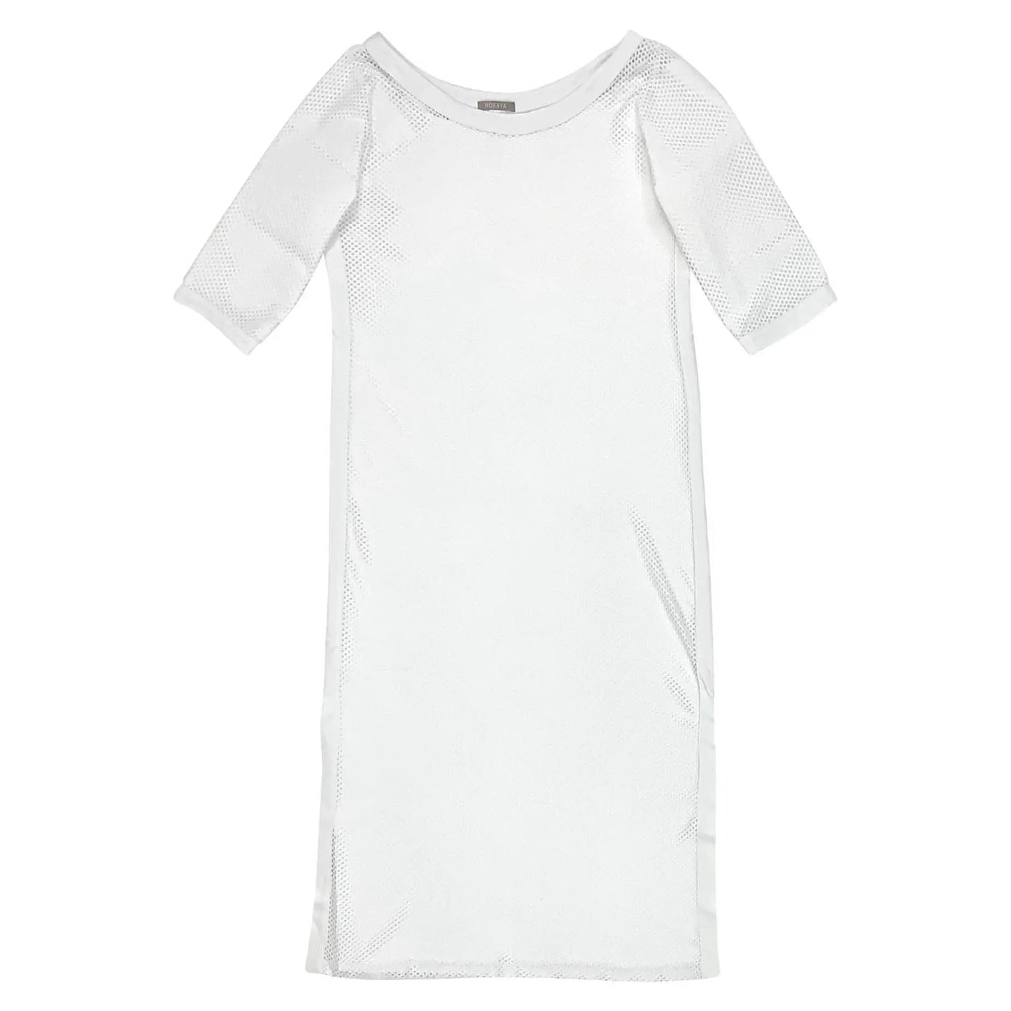 Daring Net Dress White NOKAYA