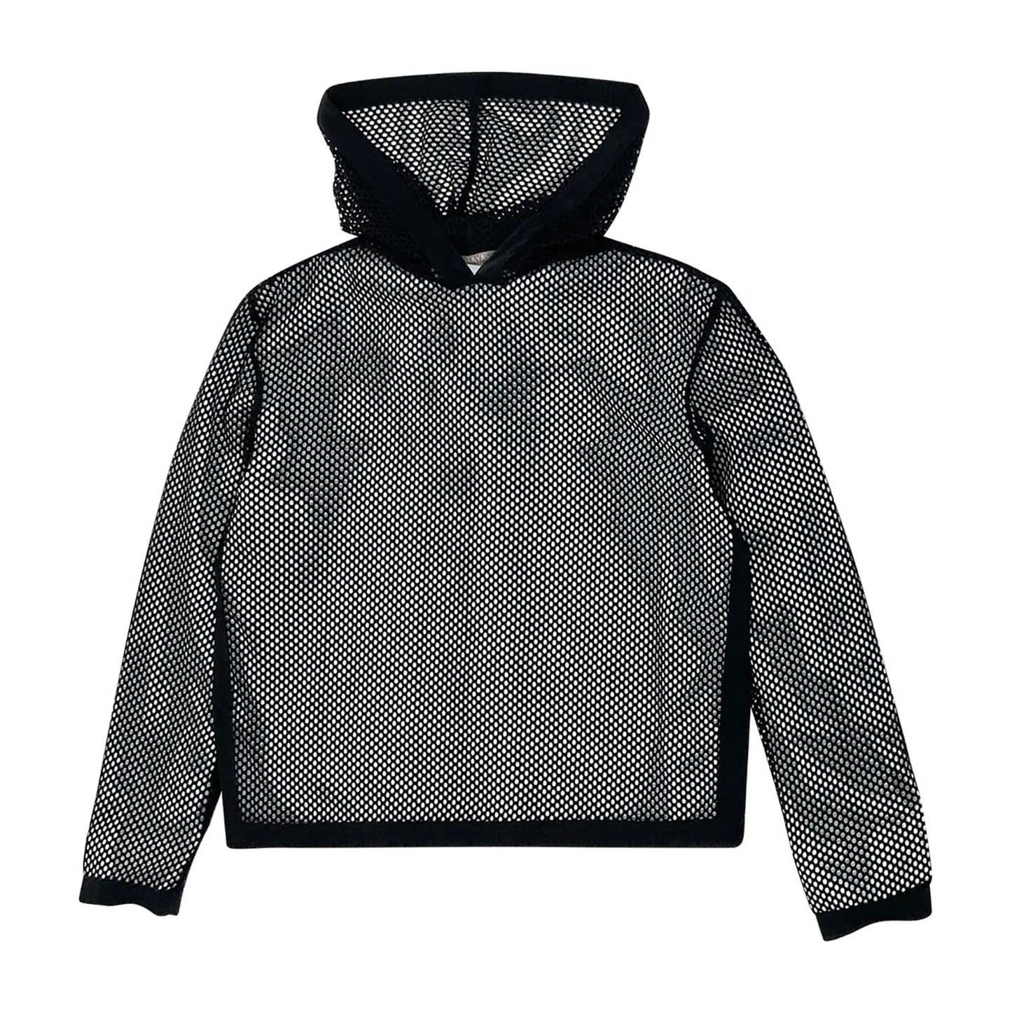 Daring Net Hoodie Black NOKAYA