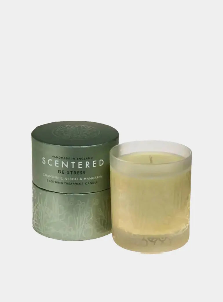 De-Stress Aromatherapy Candle Scentered