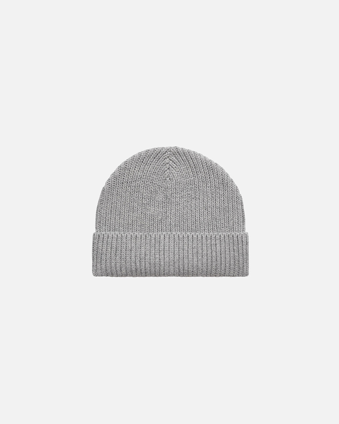 Ribbed Beanie - Grey Etiquette