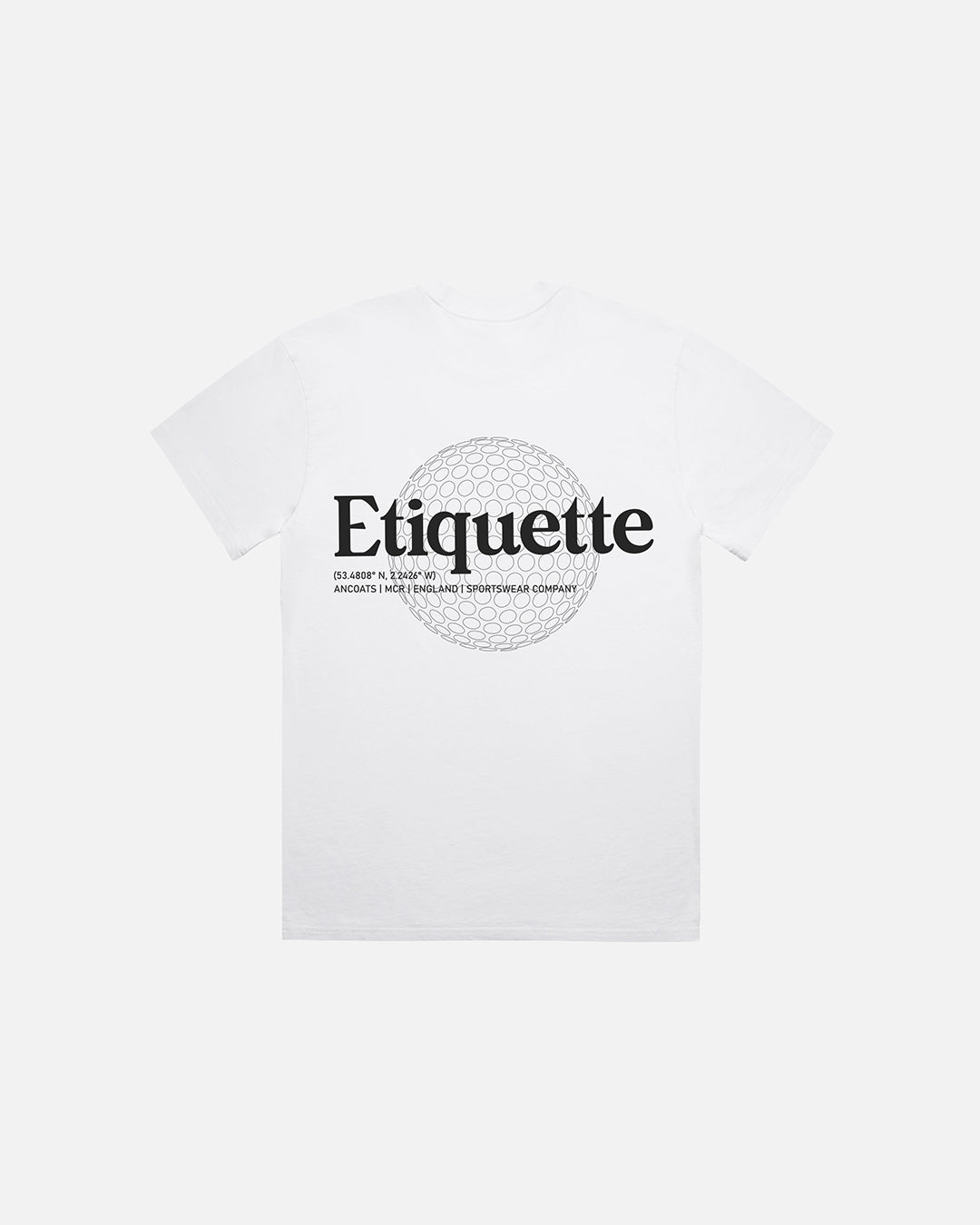 Sphere Tee - White Etiquette