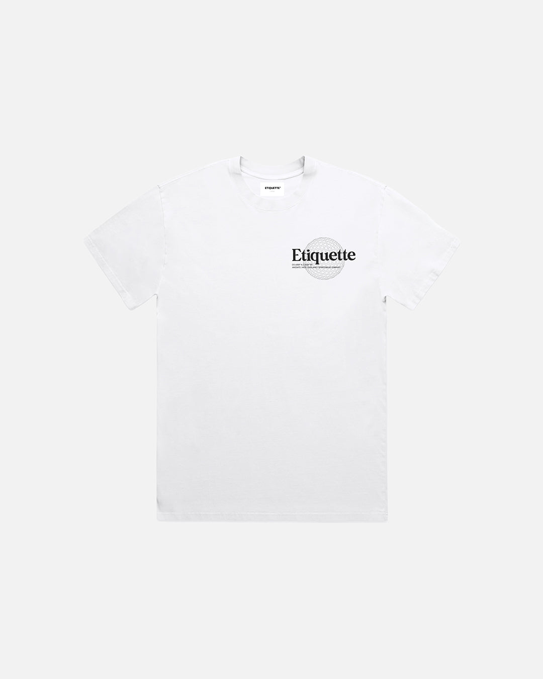 Sphere Tee - White Etiquette