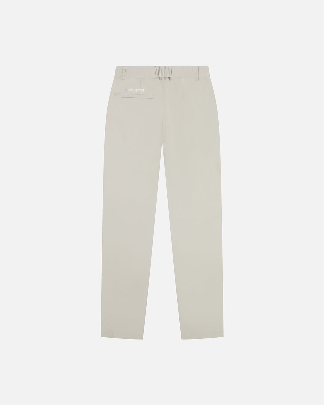 Tailored 4 Way Stretch Pant - Light Grey Etiquette