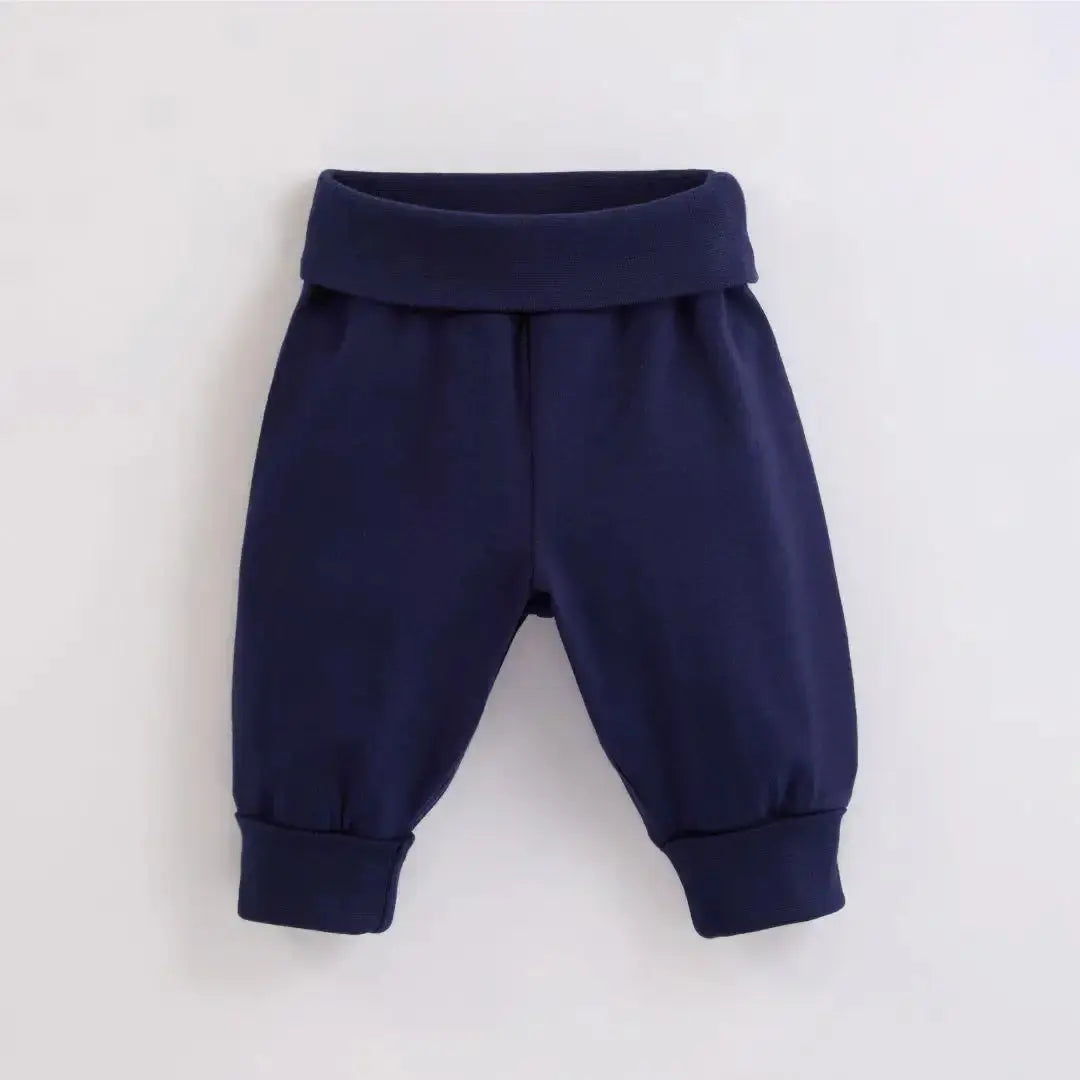 Deep Sea Navy Kids Organic Yoga Pants ScandiBugs