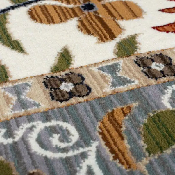 Delilah Floral Traditional Rug Dunelm