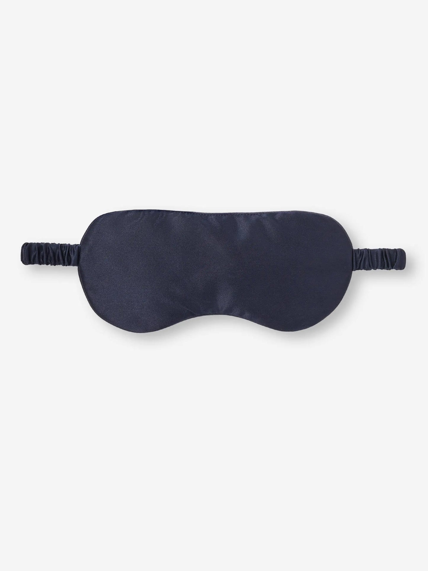 Derek Rose Eye Mask Bailey Silk Satin Navy Derek Rose