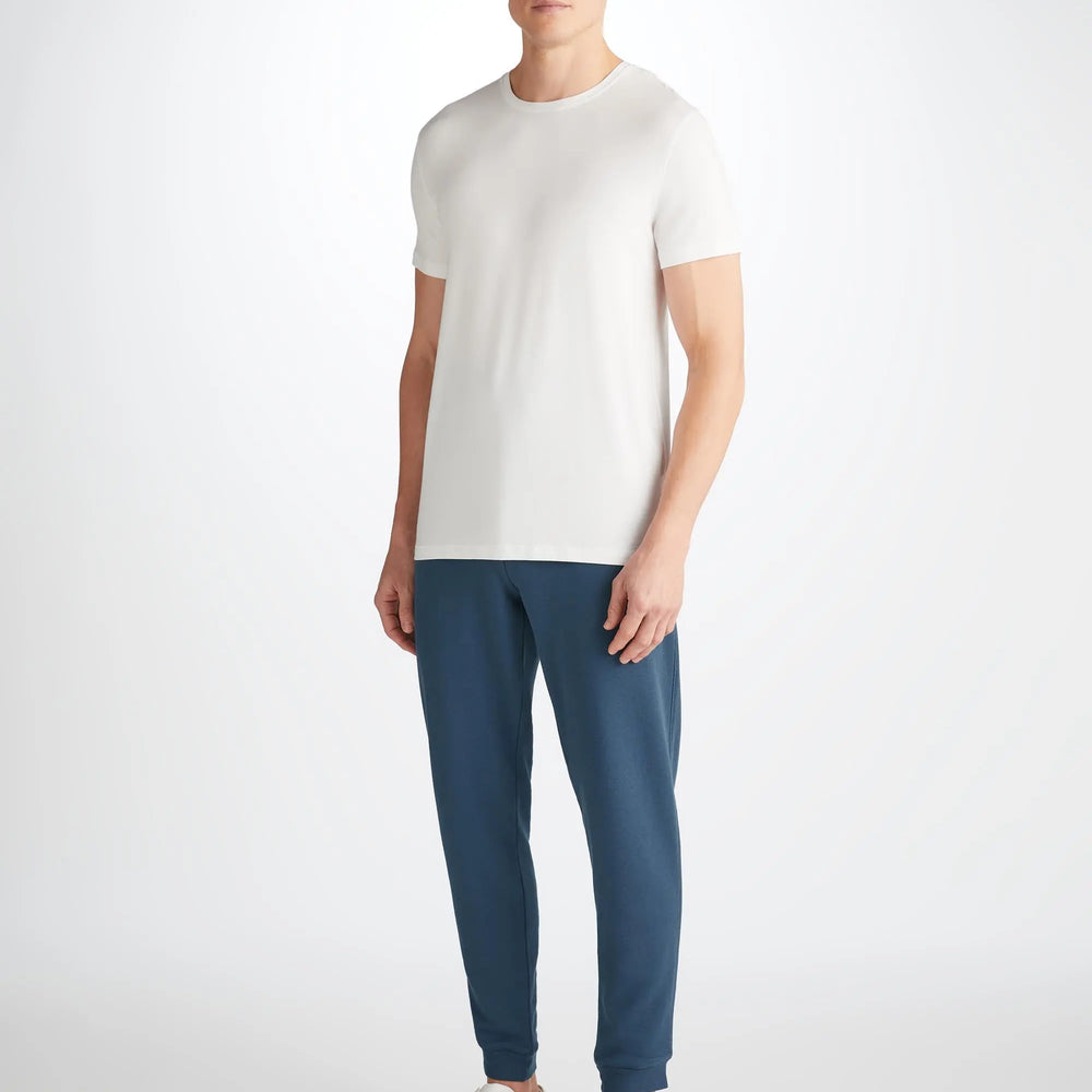 Derek Rose Men's Sweatpants Quinn Cotton Modal Denim Derek Rose