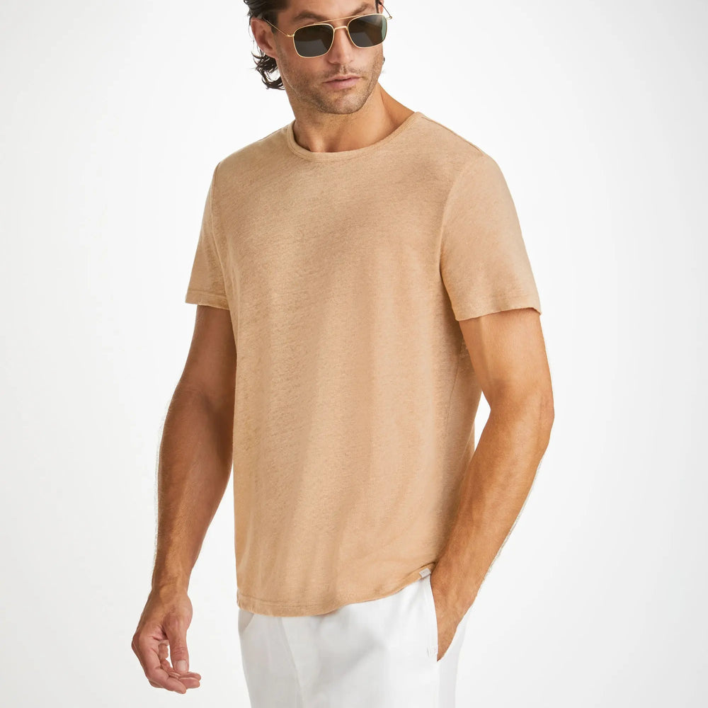 Derek Rose Men's T-Shirt Jordan Linen Sand Derek Rose