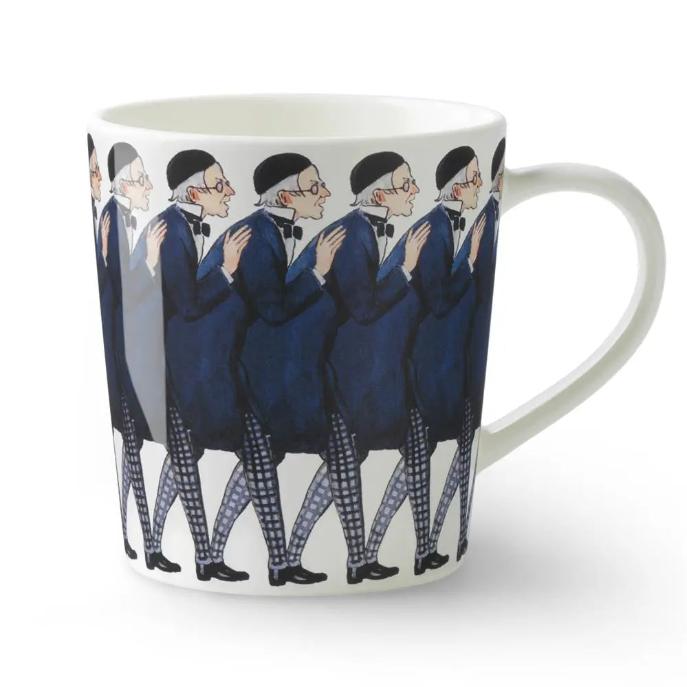 Design House Stockholm Uncle Blue Mug With Handle 40 Cl Design House Stockholm