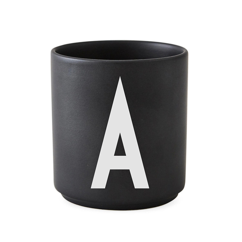 Design Letters Design Letters Cup Black A Design Letters