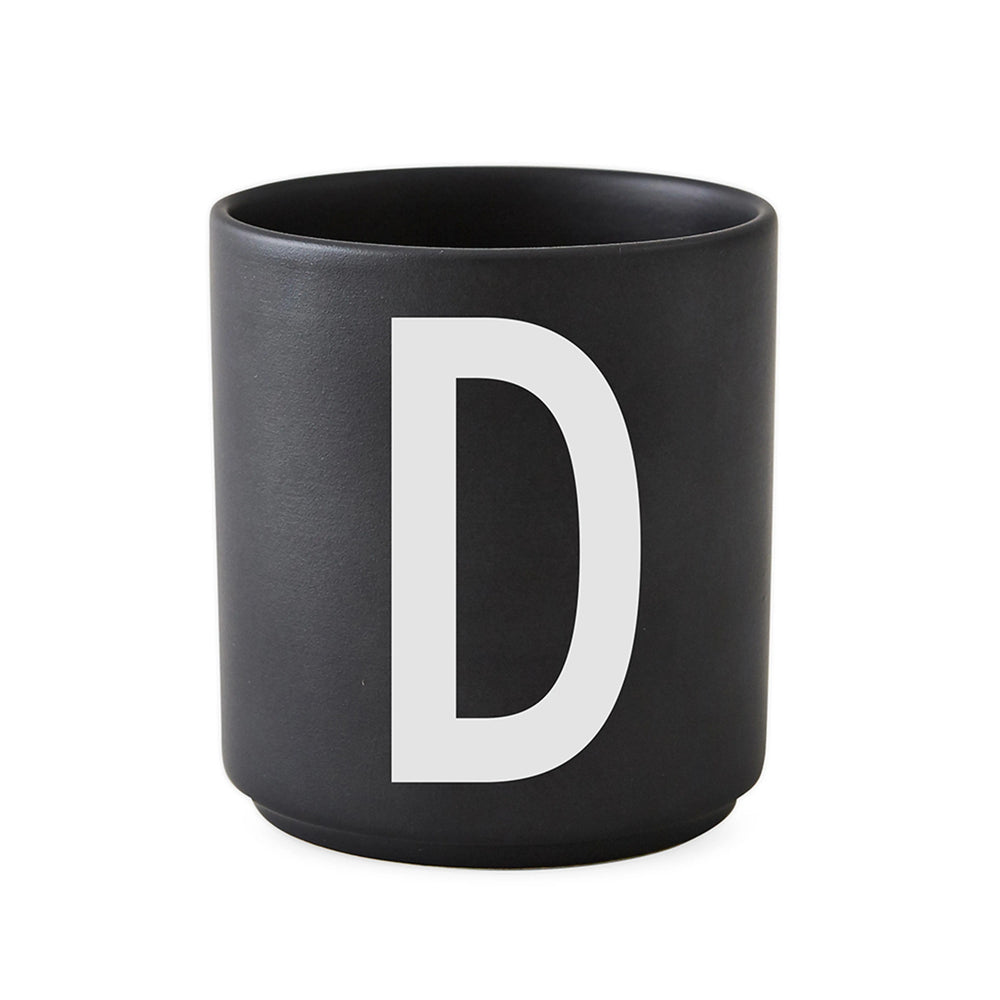 Design Letters Design Letters Cup Black D Design Letters