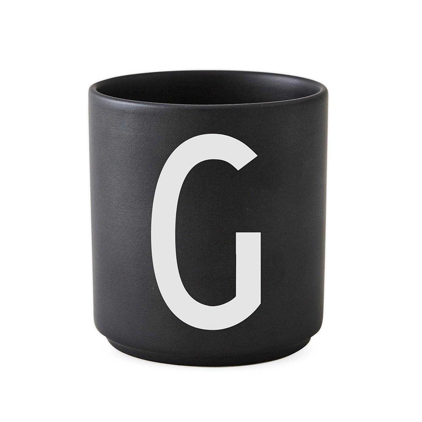 Design Letters Design Letters Cup Black G Design Letters