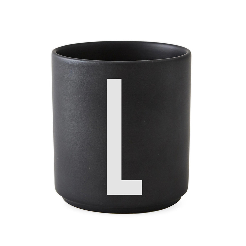 Design Letters Design Letters Cup Black L Design Letters