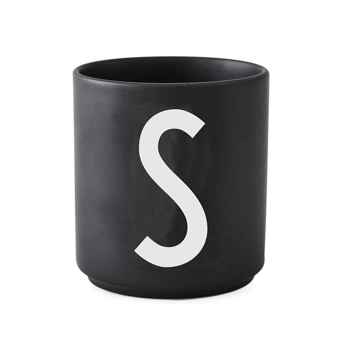 Design Letters Design Letters Cup Black S Design Letters