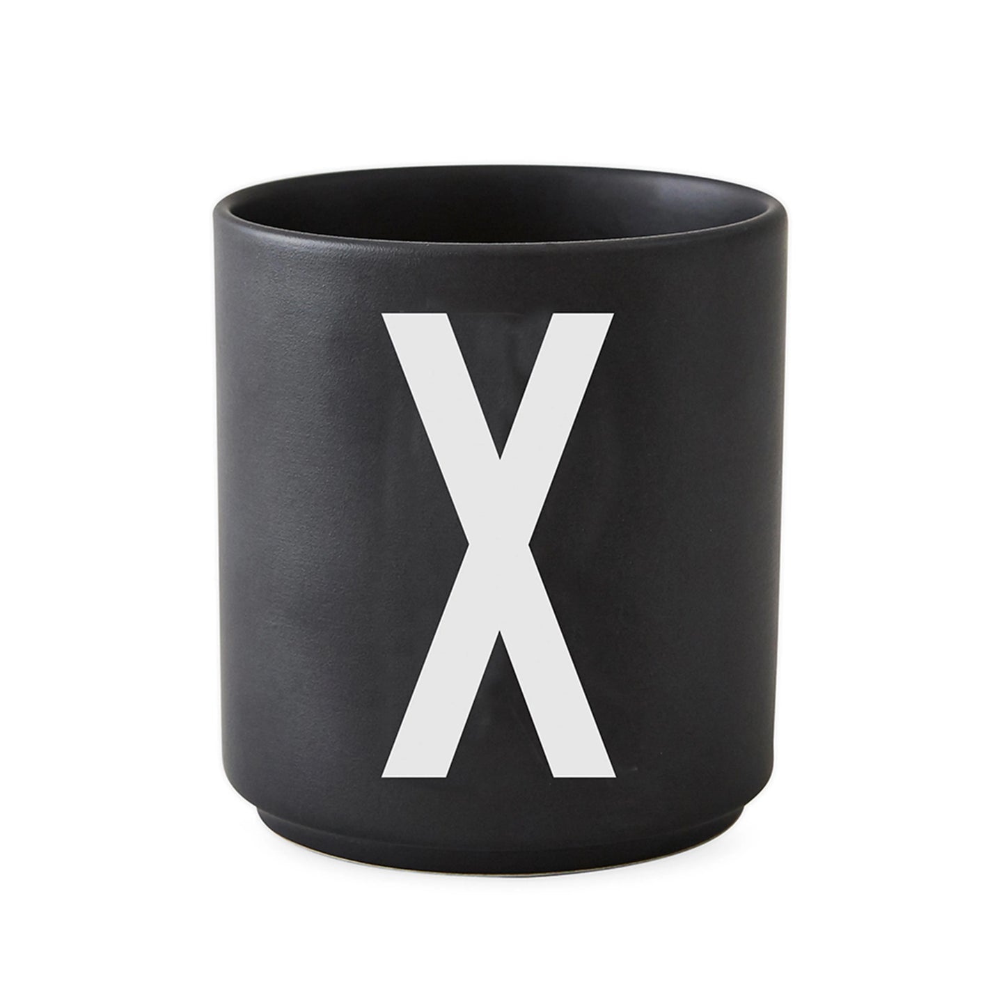 Design Letters Design Letters Cup Black X Design Letters