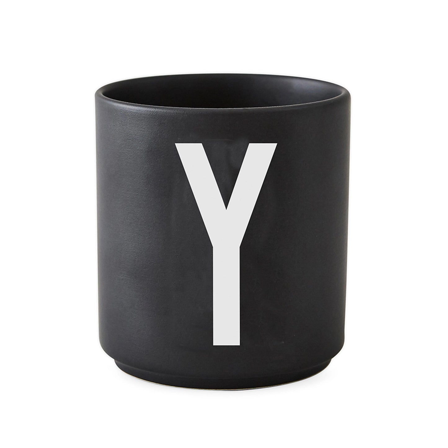 Design Letters Design Letters Cup Black Y Design Letters