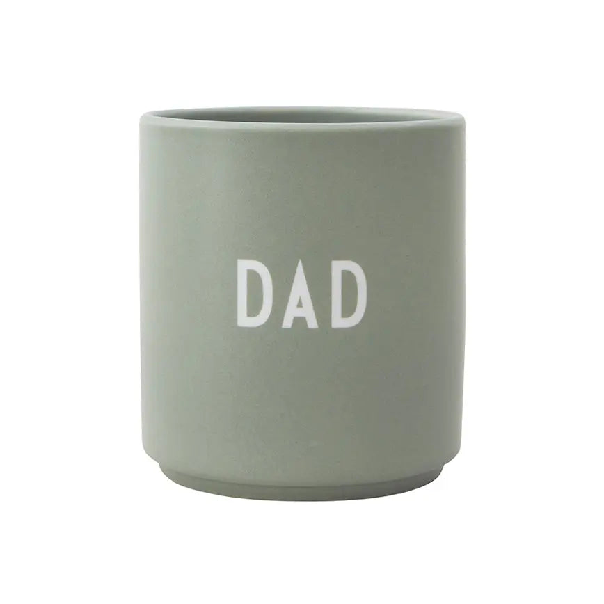 Design Letters Design Letters Favourite Cup 25 Cl Dad/Love-Green Design Letters
