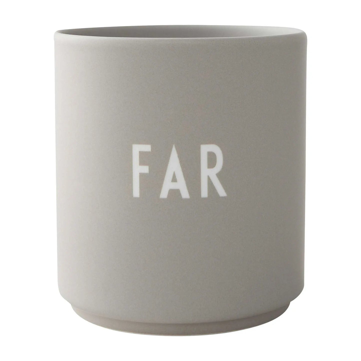 Design Letters Design Letters Favourite Cup 25 Cl Far-Grey Design Letters