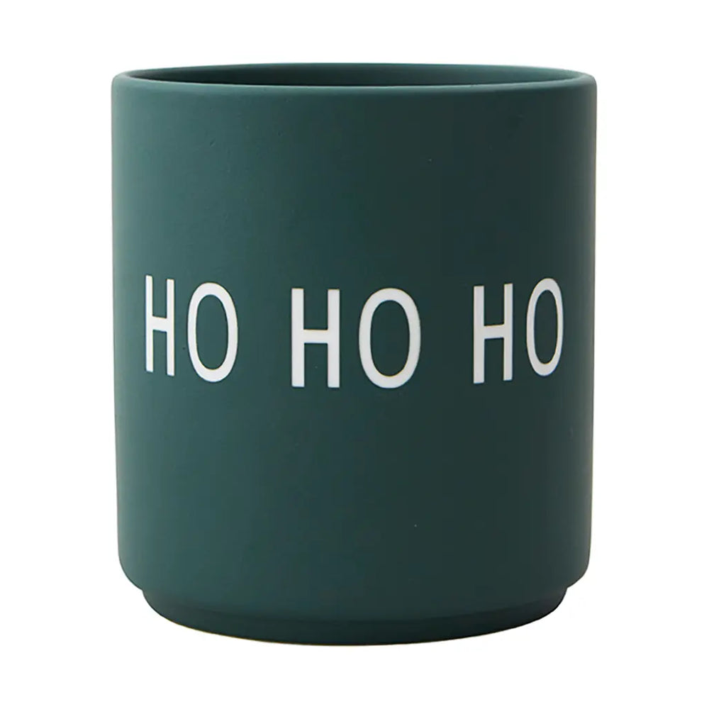 Design Letters Design Letters Favourite Cup 25 Cl Ho Ho Ho-Dark Green Design Letters