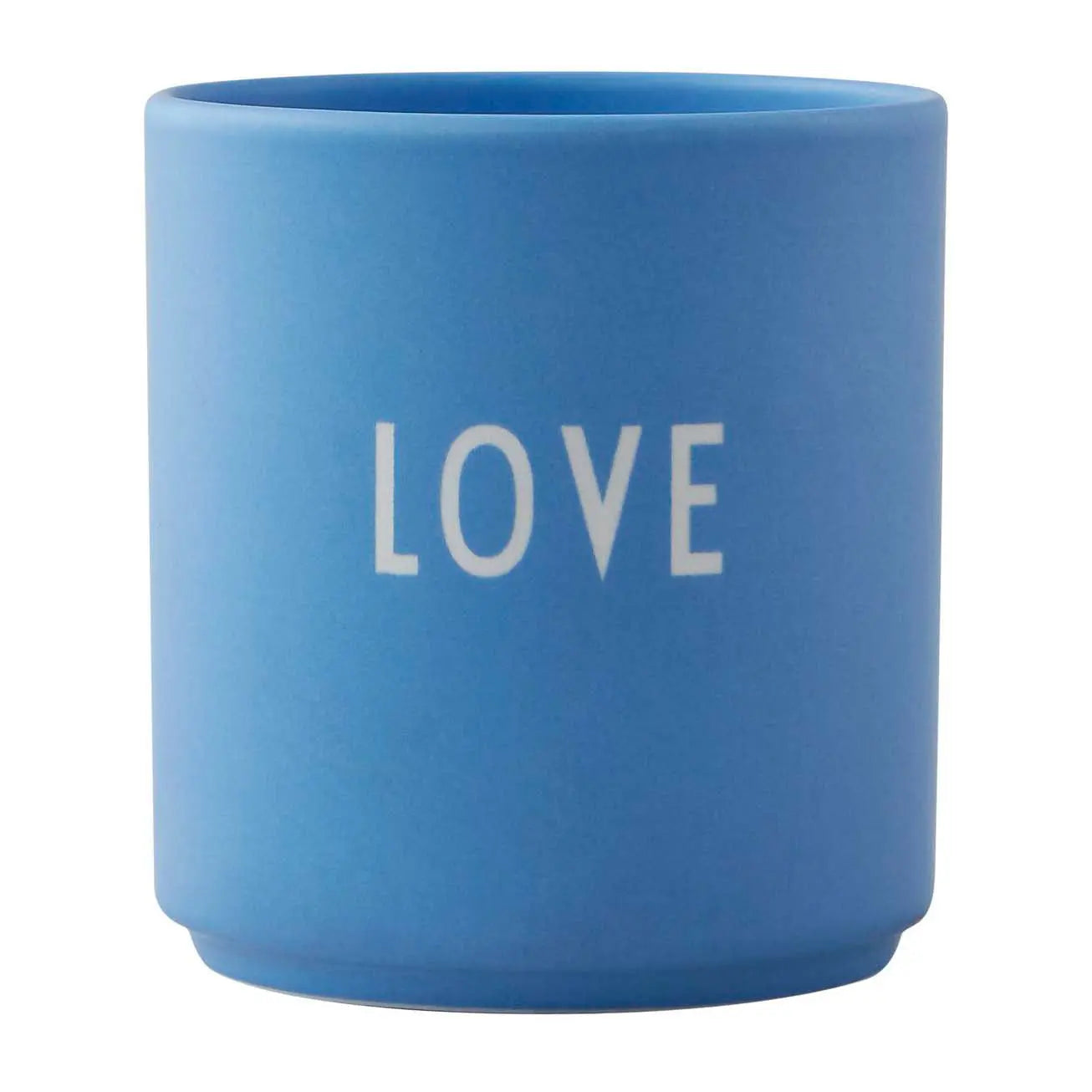 Design Letters Design Letters Favourite Cup 25 Cl Love-Sky Blue Design Letters