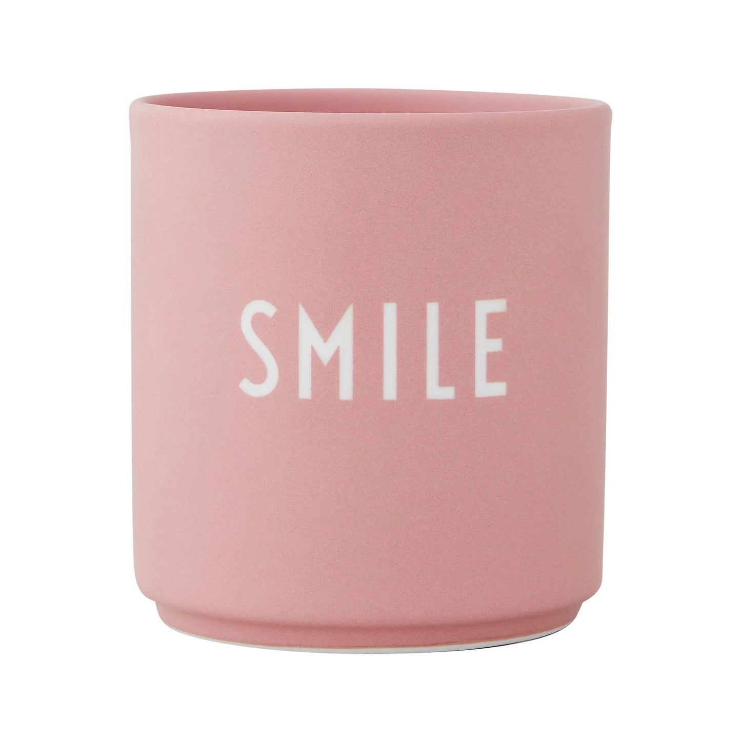 Design Letters Design Letters Favourite Cup 25 Cl Smile-Old Rose Design Letters
