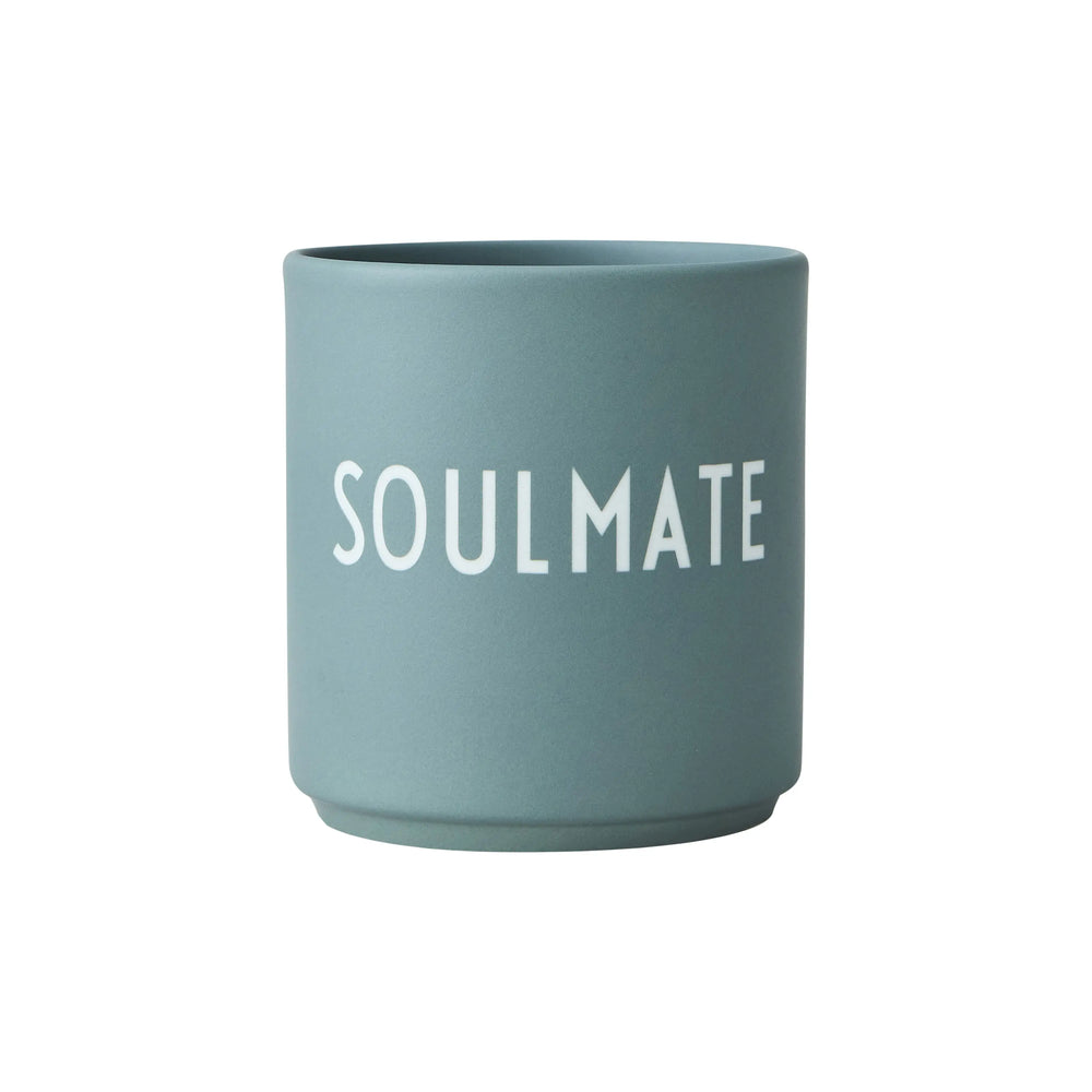 Design Letters Design Letters Favourite Cup 25 Cl Soulmate (Green) Design Letters