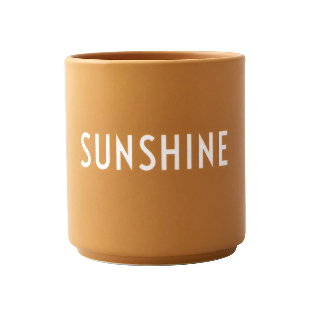 Design Letters Design Letters Favourite Cup 25 Cl Sunshine (Yellow) Design Letters