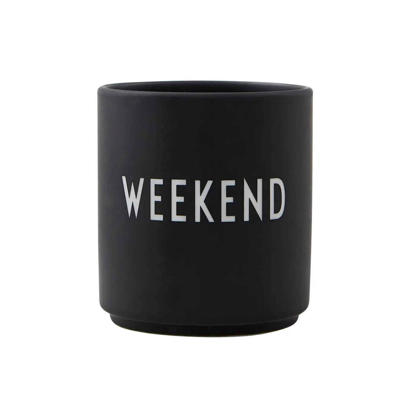 Design Letters Design Letters Favourite Cup 25 Cl Weekend-Black Design Letters