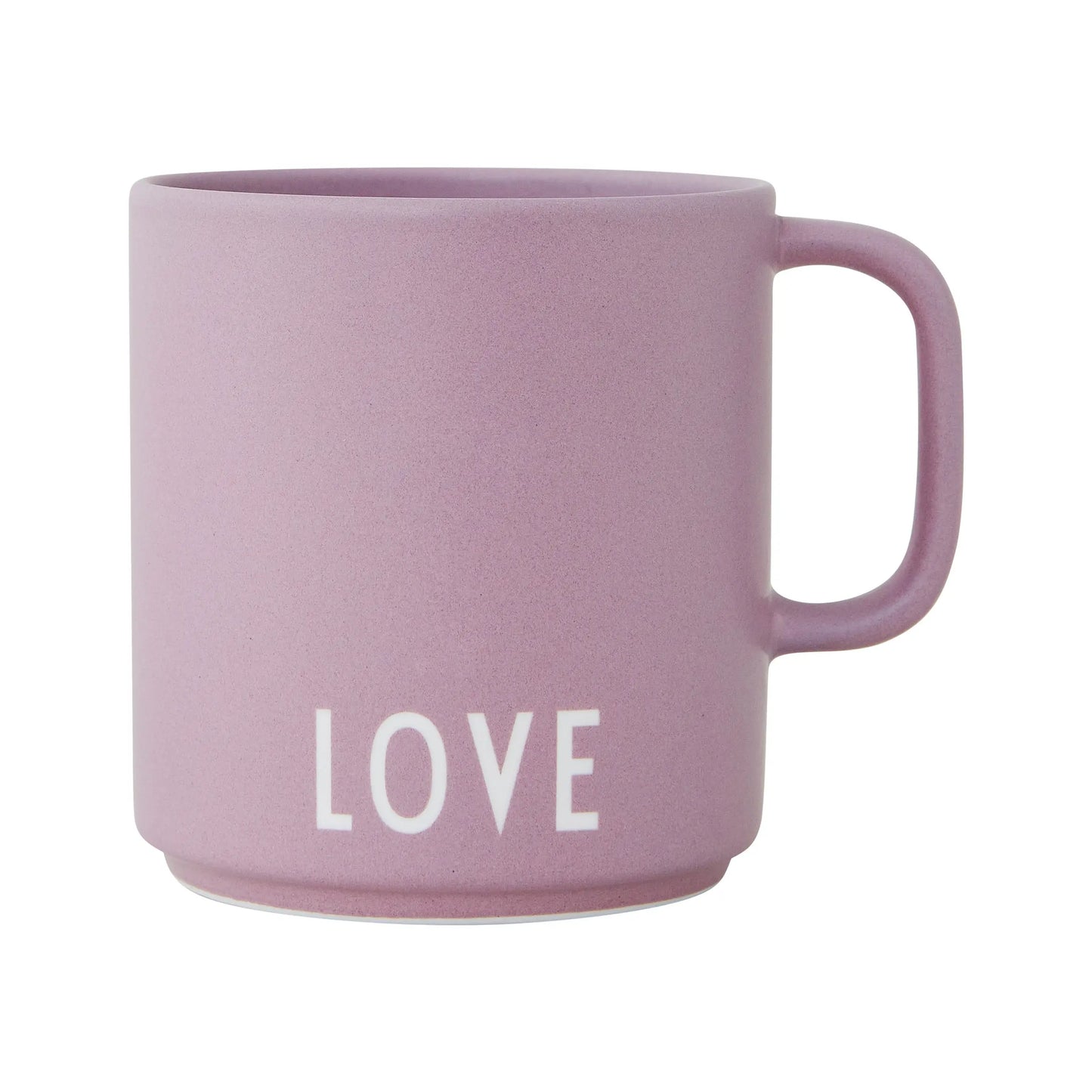 Design Letters Design Letters Favourite Cup With Handle 25 Cl Love-Lavender Design Letters