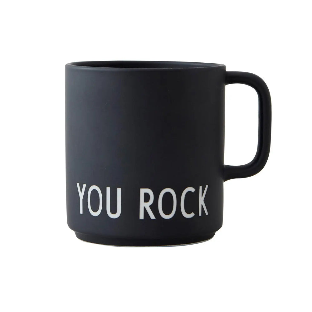 Design Letters Design Letters Favourite Cup With Handle 25 Cl You Rock Design Letters