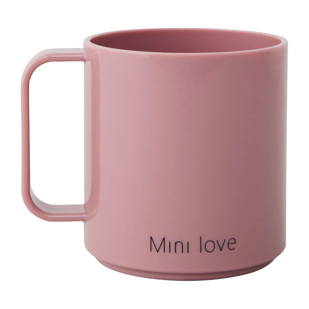 Design Letters Design Letters Mini Love Cup With Handle Ash Rose Design Letters