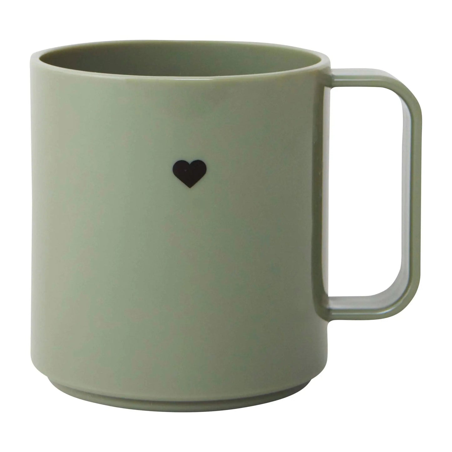 Design Letters Design Letters Mini Love Cup With Handle Olive Green Design Letters
