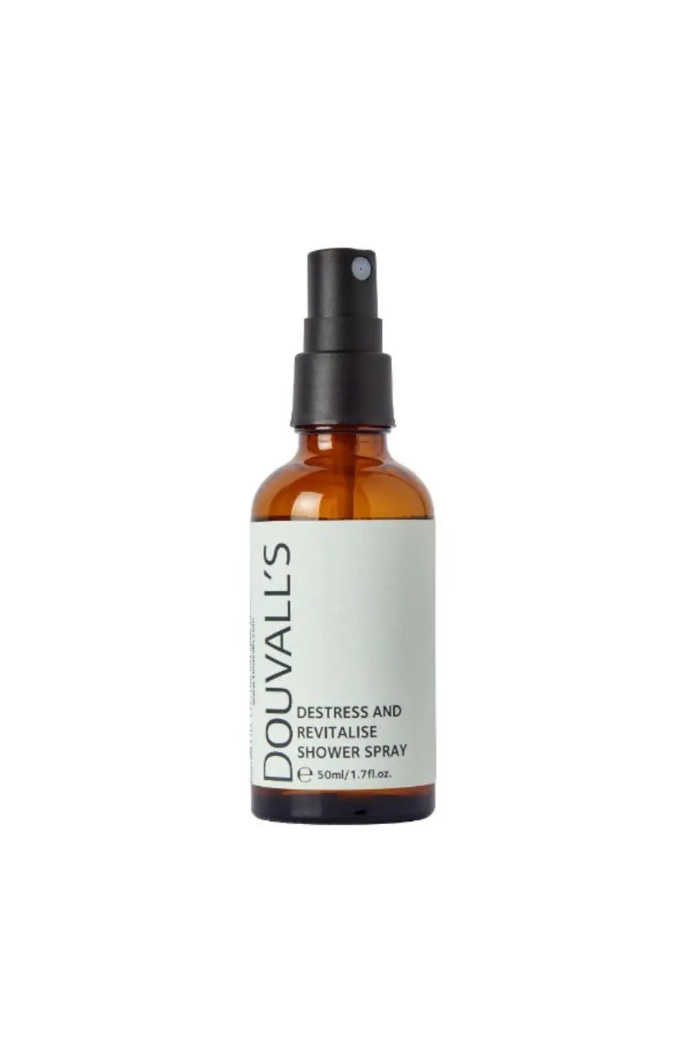 Destress and Revitalise Organic Natural  Shower Spray 50ml | Uplifting Citrus Scent for a Spa-Like Shower Experience Douvalls Beauty