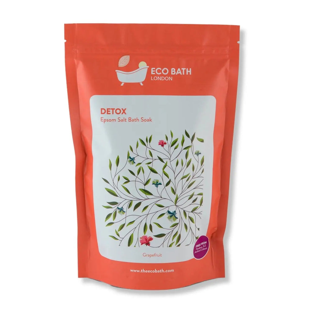 Detox Epsom Salt Bath Soak - Pouch | 500g & 1000g Eco Bath London
