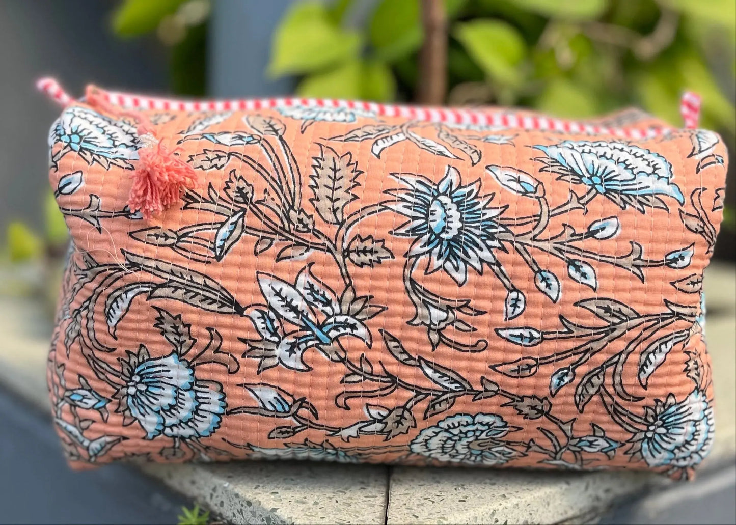Devika pouch peach Naree Clothing