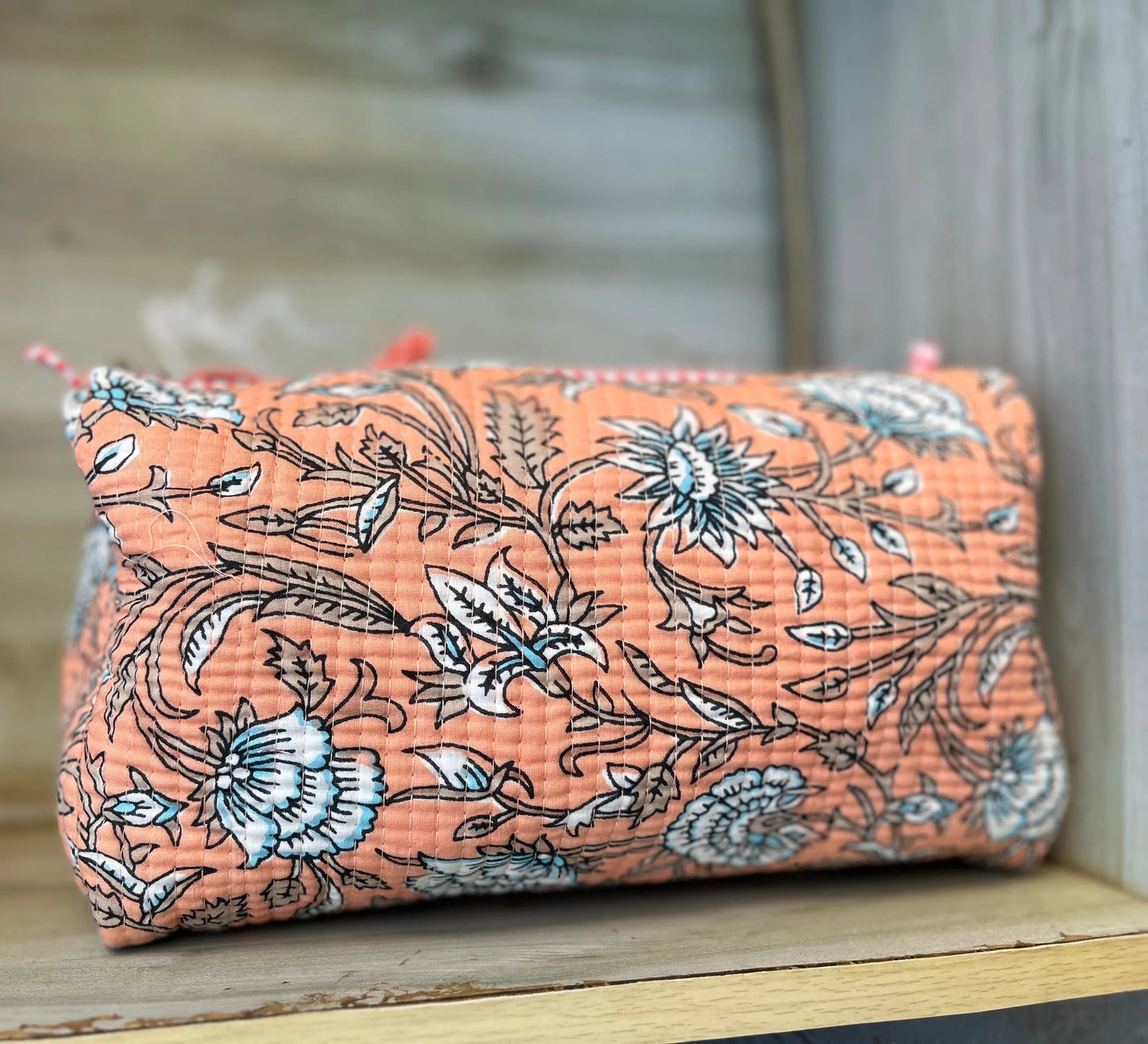 Devika pouch peach Naree Clothing