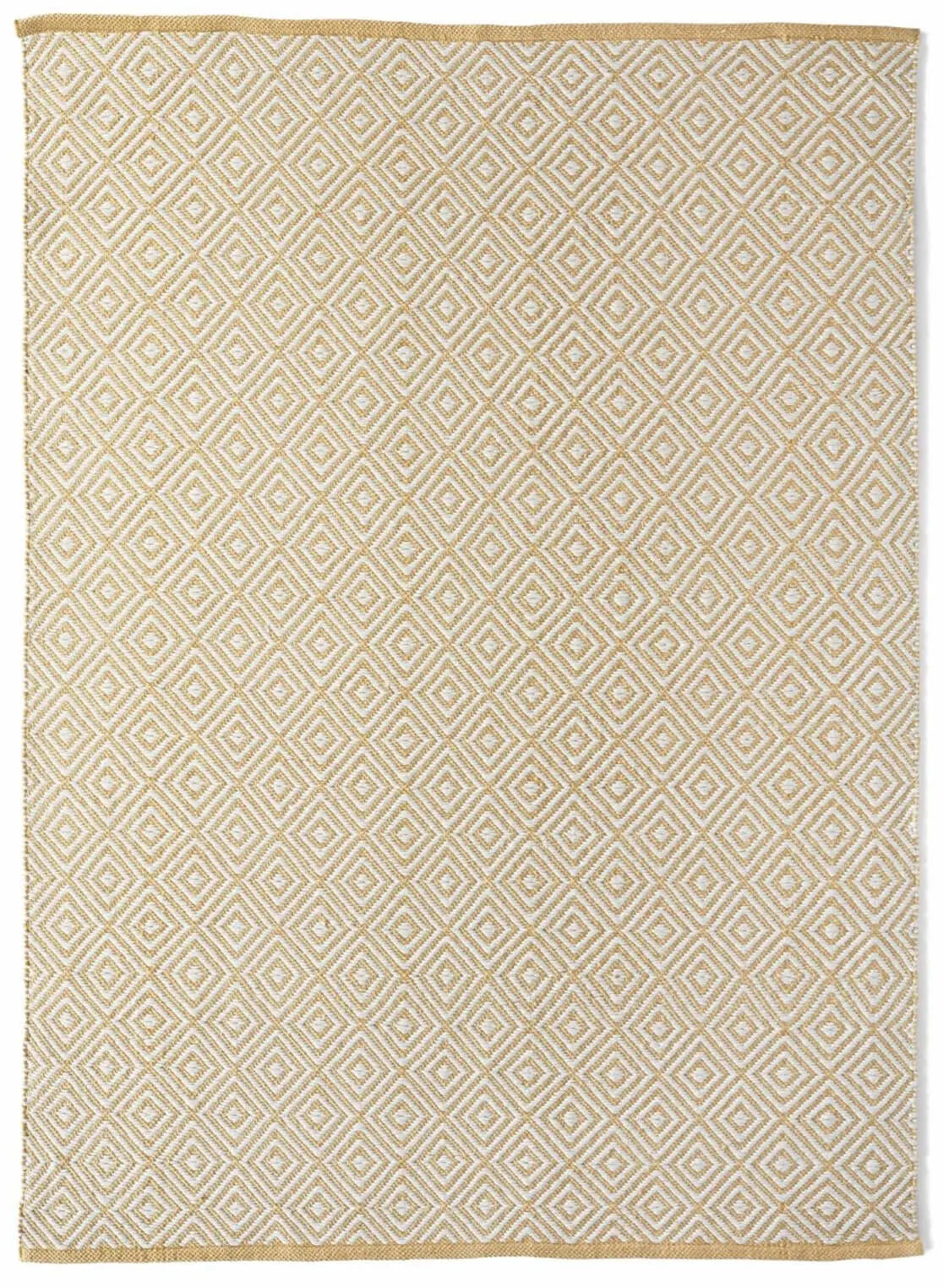 Diamond Gold Hand-woven Rug The Rugs
