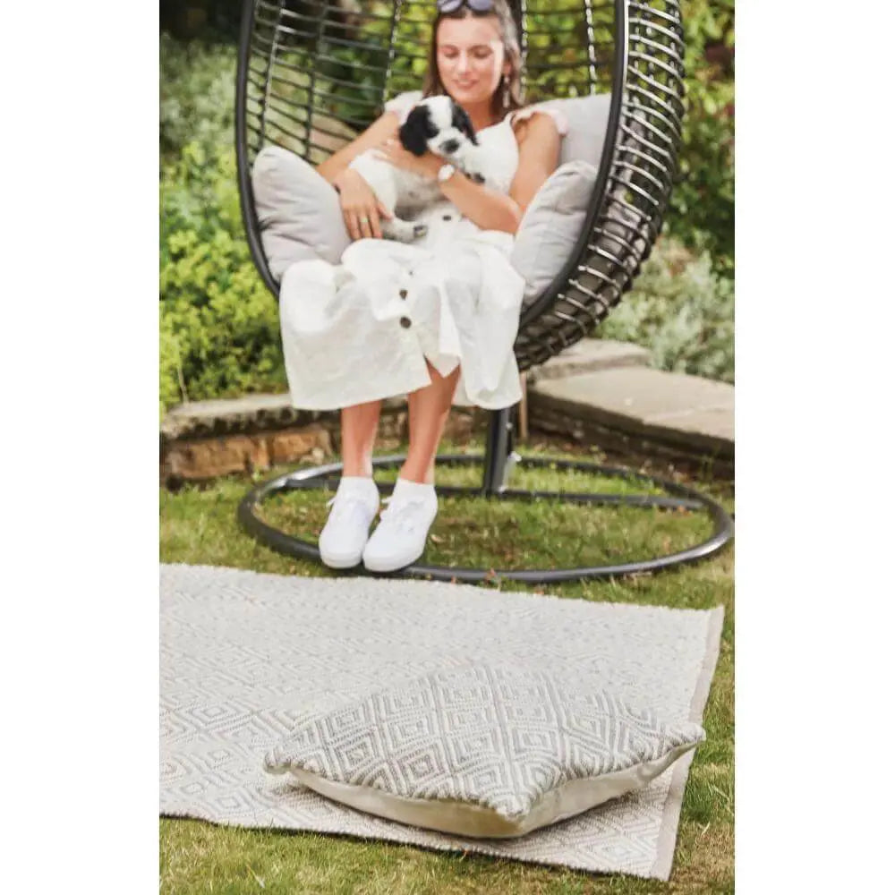 Diamond Natural Hand-woven Rug The Rugs