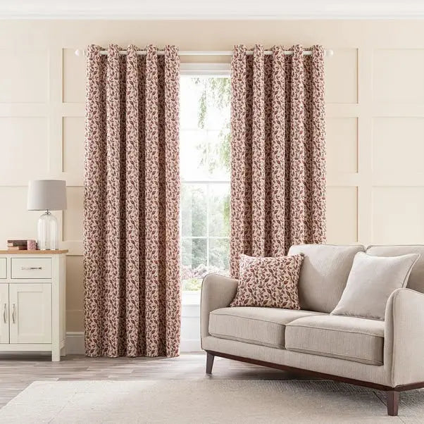 Dianna Eyelet Curtains Dunelm