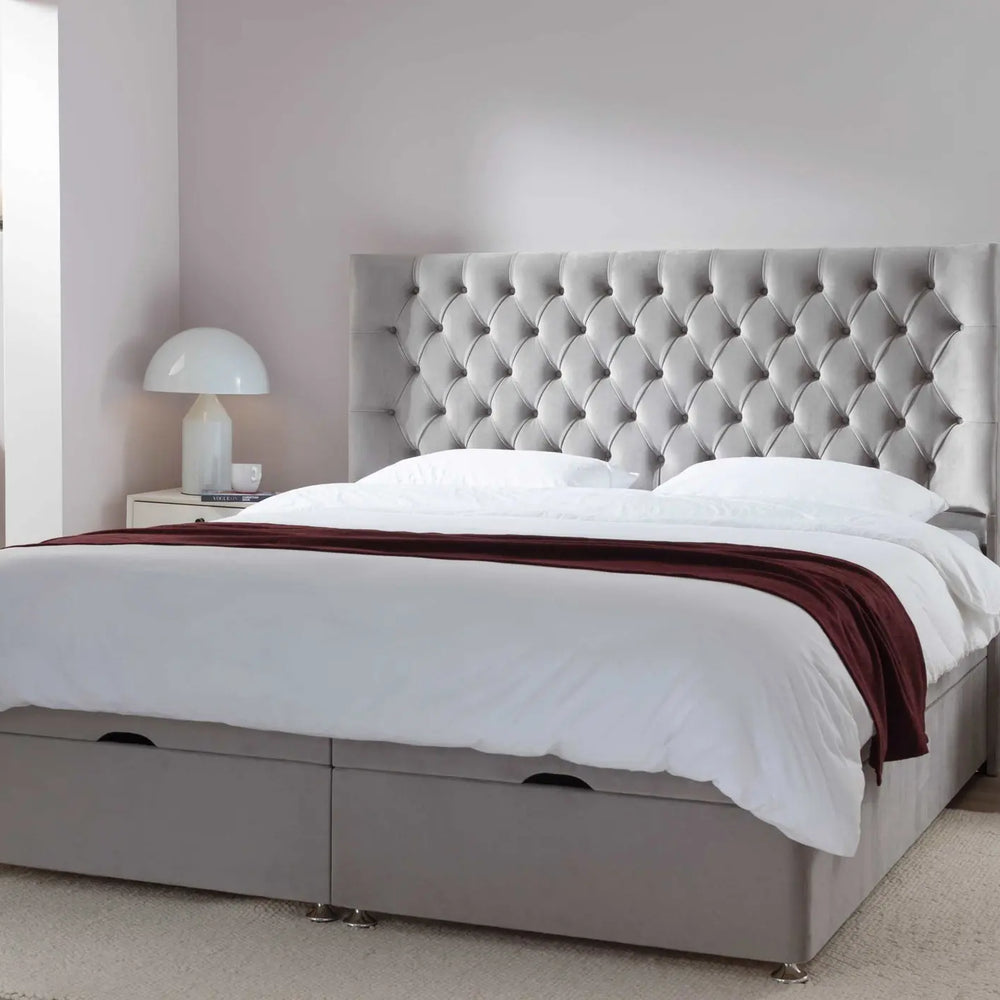 Didsbury Bed Silver Grey Simba