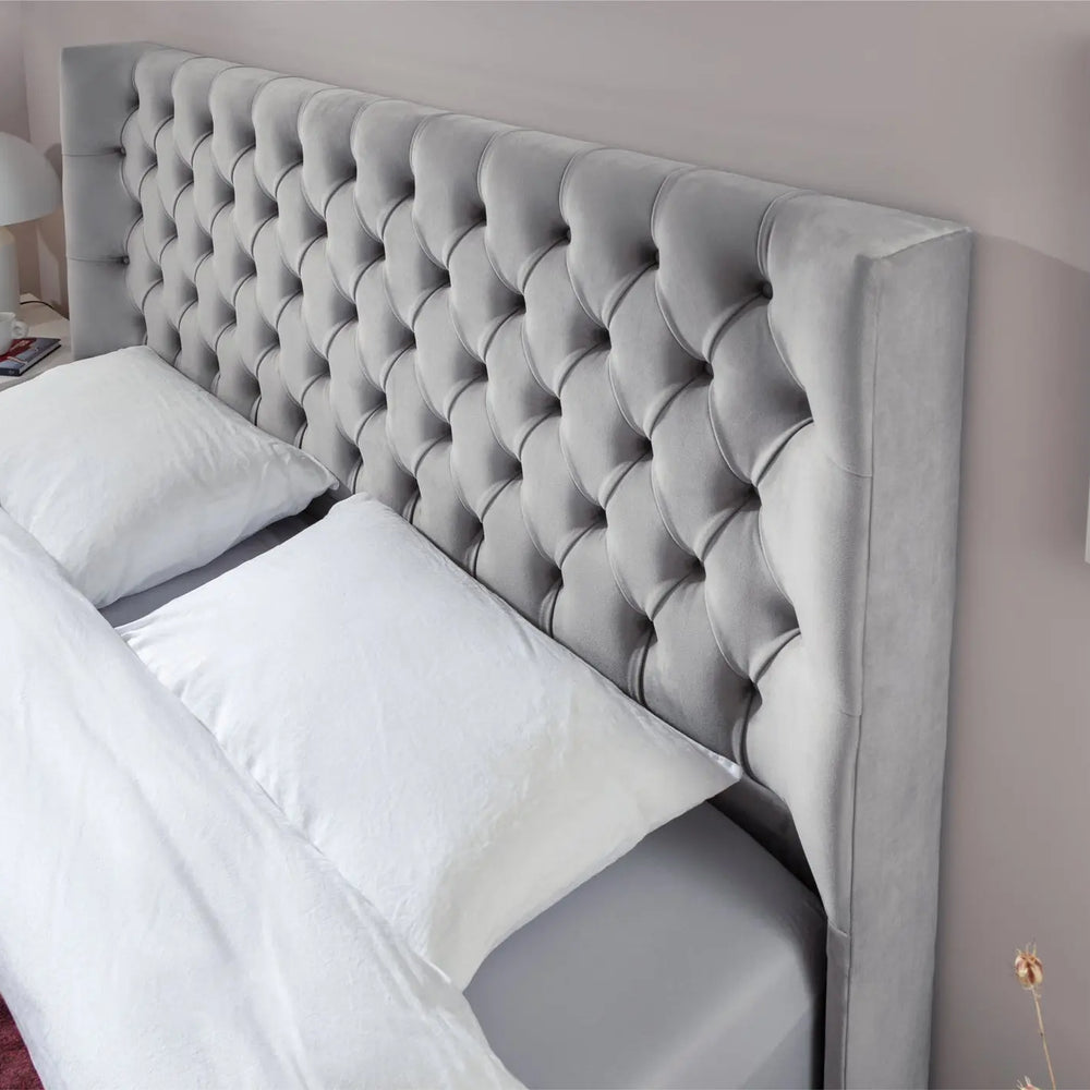 Didsbury Bed Silver Grey Simba