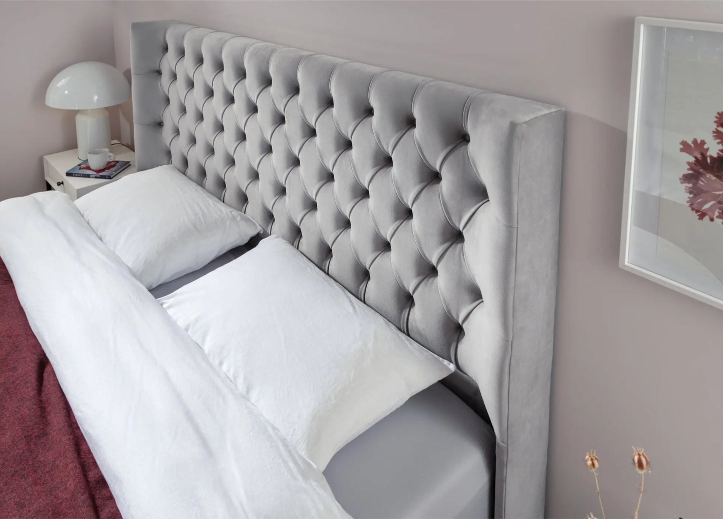Didsbury Bed Silver Grey Simba