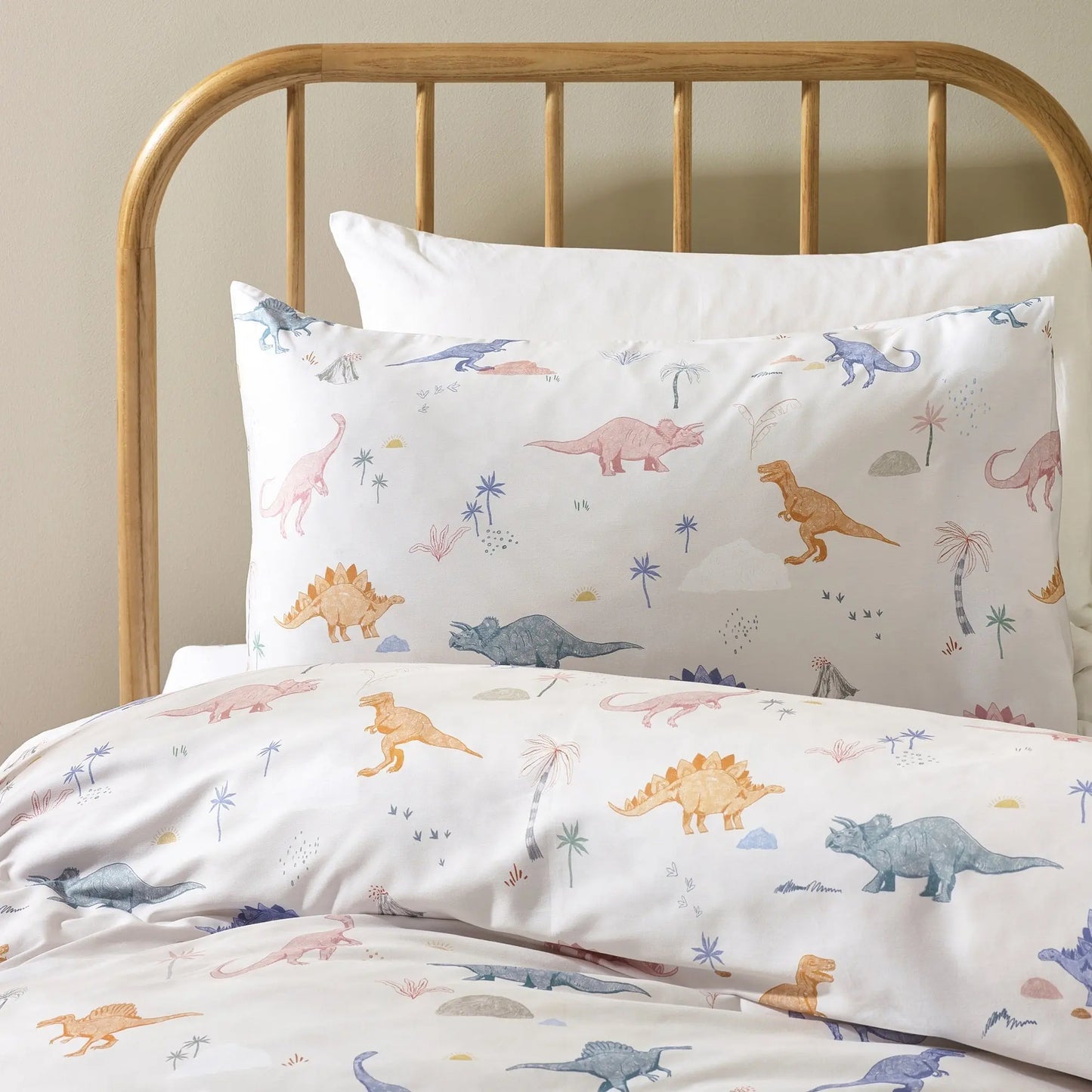 Dino Organic Cotton Duvet Cover & Pillowcase Kabode