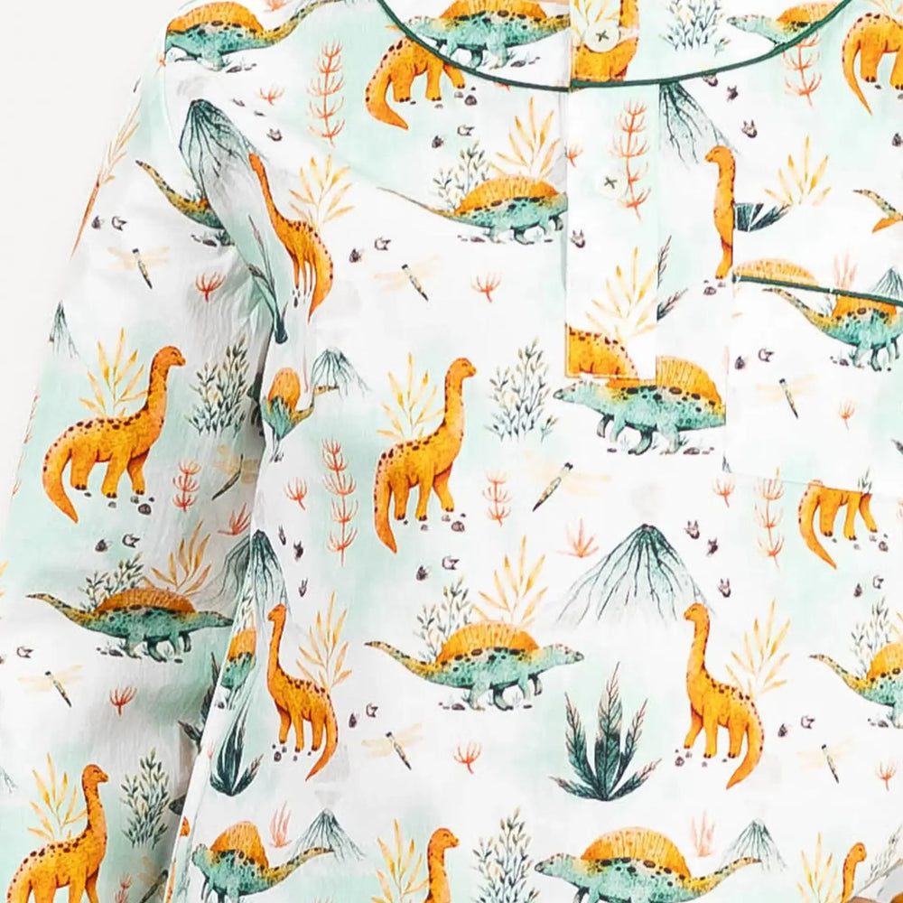 Dino Summit Baby Pyjama Trouser Set Kutti Lulu