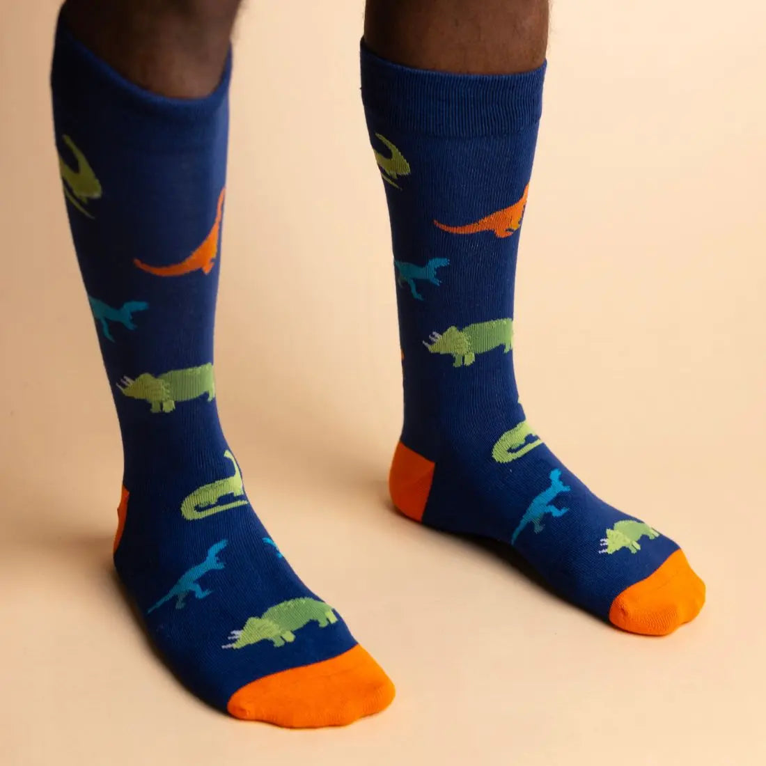Dinosaur Bamboo Socks Swole Panda