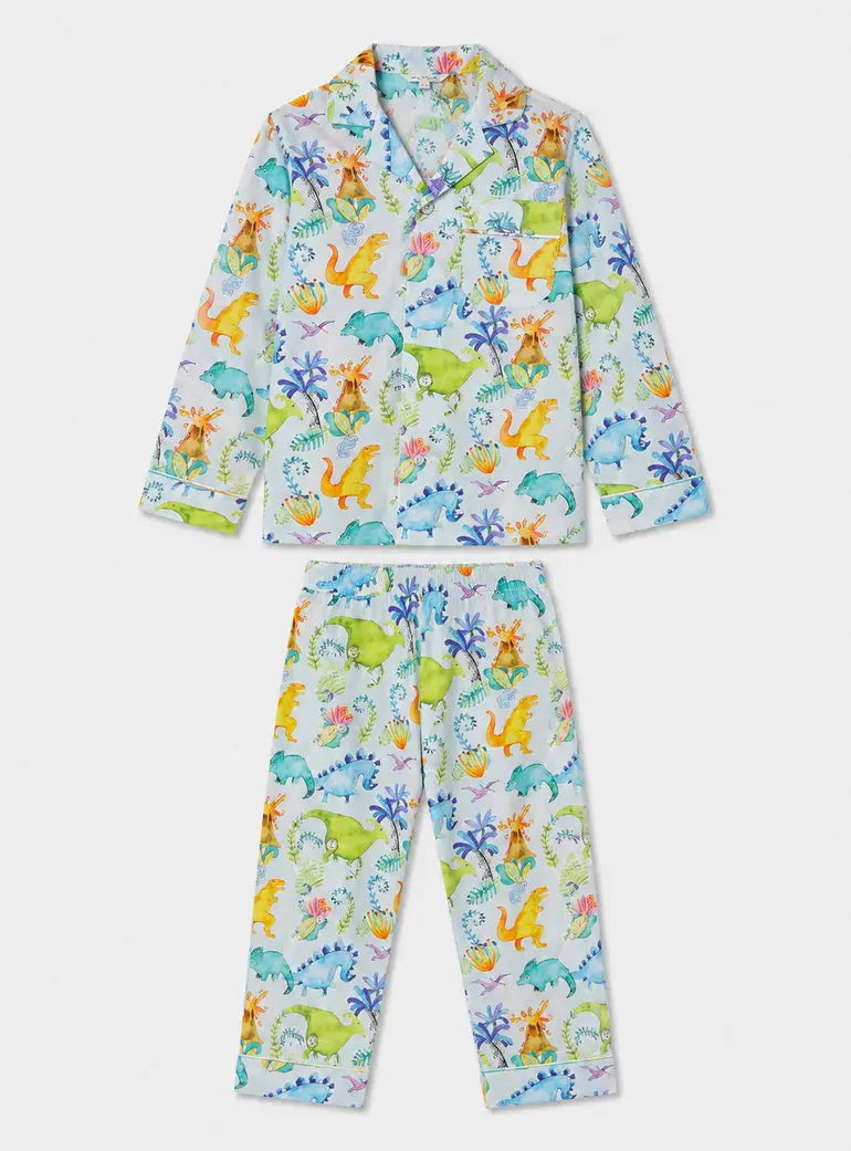 Dinosaurs Boys Pyjama Trouser Set Woodstock Laundry