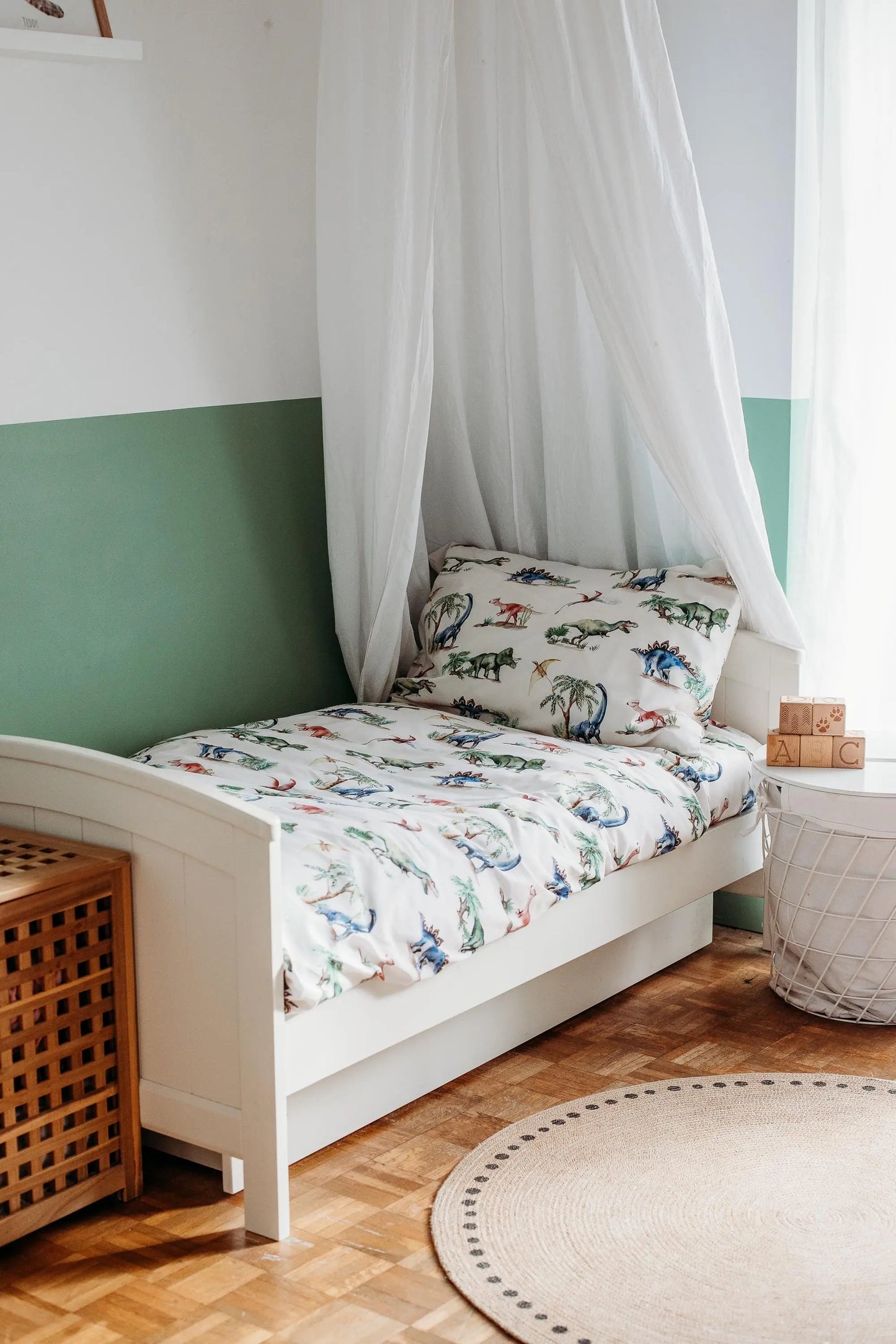 Dinosaurs Children's Bedding Set Katie Hipwell Design