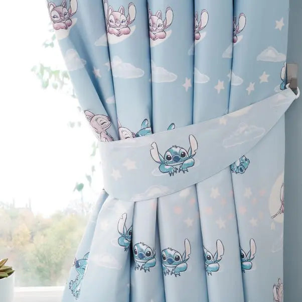 Disney Stitch Blackout Eyelet Curtains Dunelm